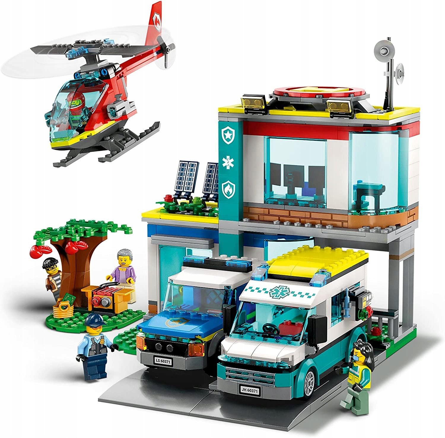 LEGO CITY 60371 HAIGLA TULEKAHJU MUUD POLITSEI PRUUTIDE politseijaoskond