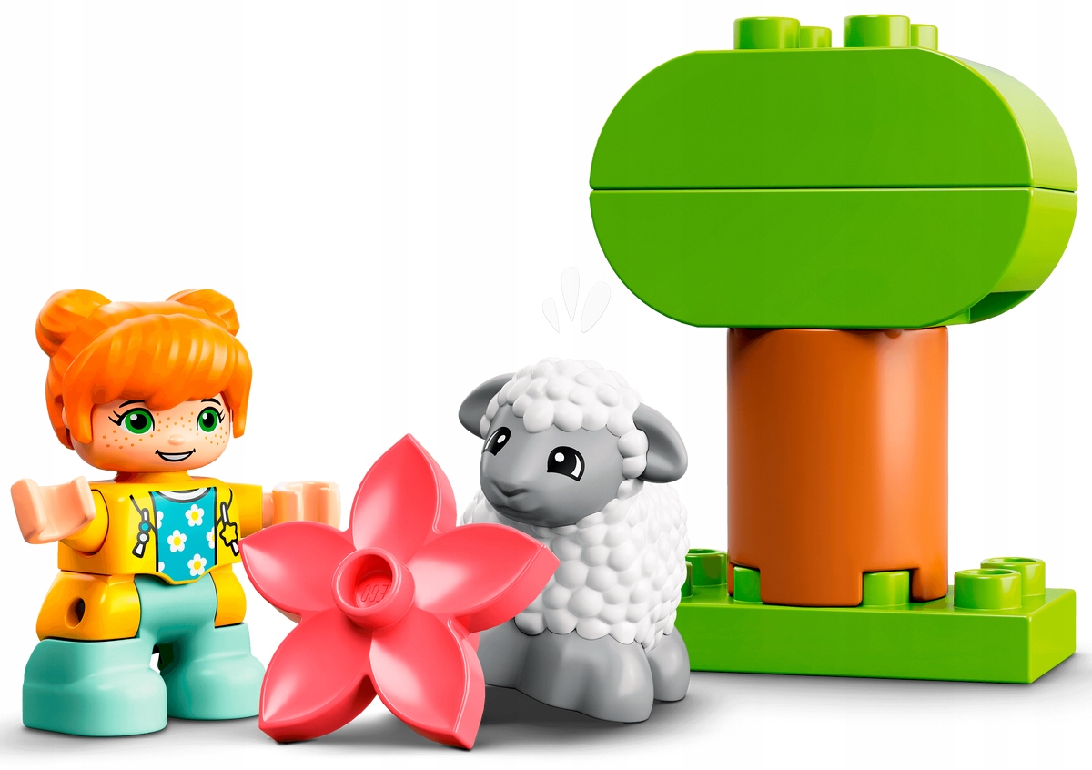 LEGO DUPLO RINKINYS KŪRYBINĖ ŪKIS PILNAS GYVŪNŲ VAIKAMS 2+ DAUG KALULŲ Elementų skaičius 38 vnt.