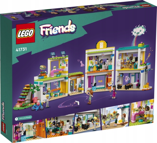 41731 LEGO FRIENDS Heartla International School Lapsi ikä alkaen 8 vuotta