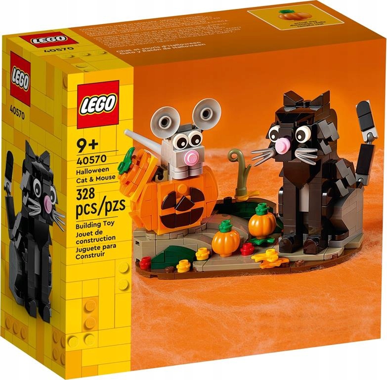 LEGO CLASSIC Blocks 40570 HALLOWEENIN KISSA JA HIIRI