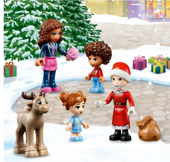 LEGO FRIENDS 41706 2023. aasta advendikalender  Jõulud Soo tüdruk