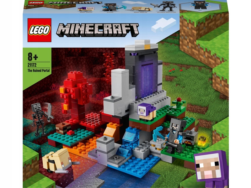 LEGO Minecraft griuvėsių portalas 21172 Prekės numeris 21172