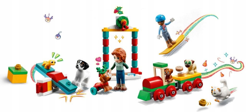 LEGO FRIENDS 2023 m. ADVENTO KALENDORIŲ RINKINYS NAUJAS FIGURINĖS DOVANA XXL LEGO prekės ženklas