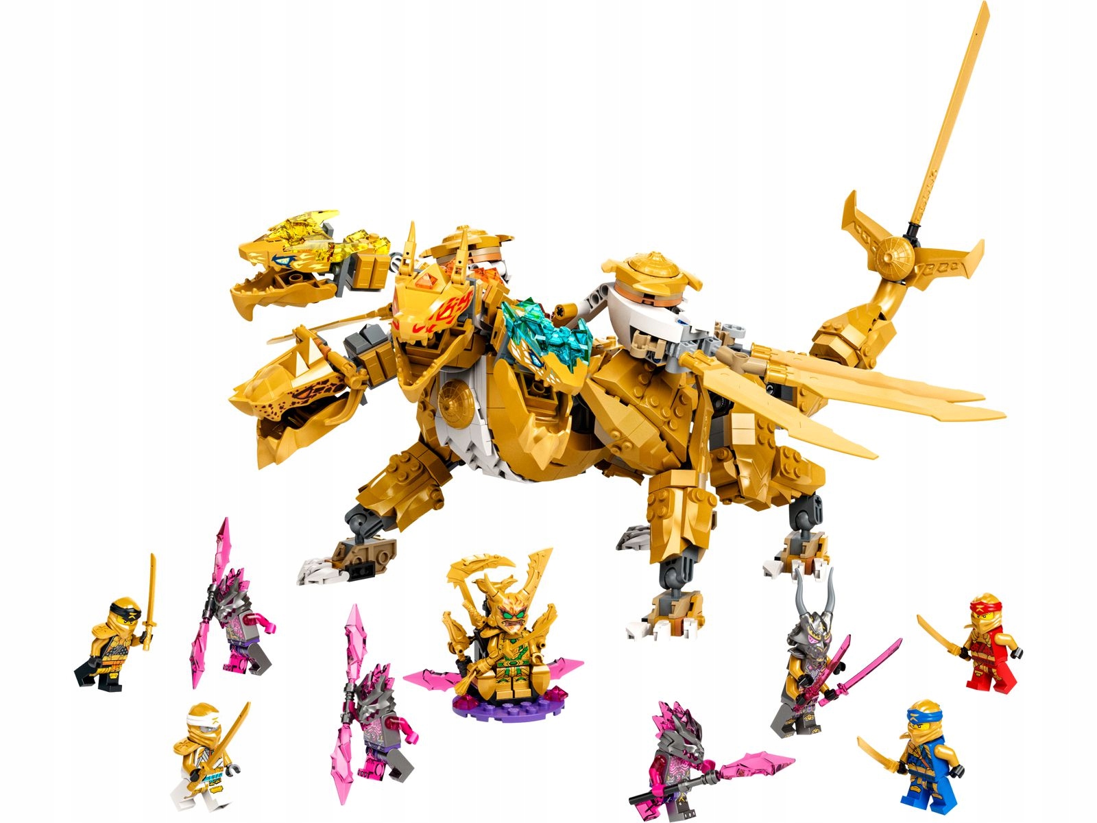 LEGO Ninjago 71774 Lloyd's Gold Ultra Dragon Tootenumber 71774