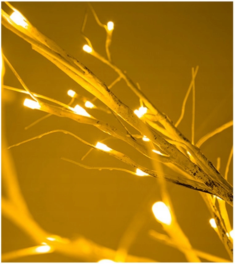 Koivu LED Joulun hehkuva koristevalopuu 90cm koristelu Tuotteen paino yksittäispakkauksella 0,95 kg