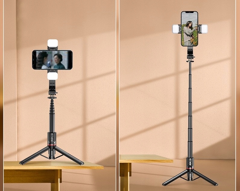 FEEGAR SELFIE STICK TRIPOD BLUETOOTH TRIPOD Palaikomos operacinės sistemos Android iOS Windows