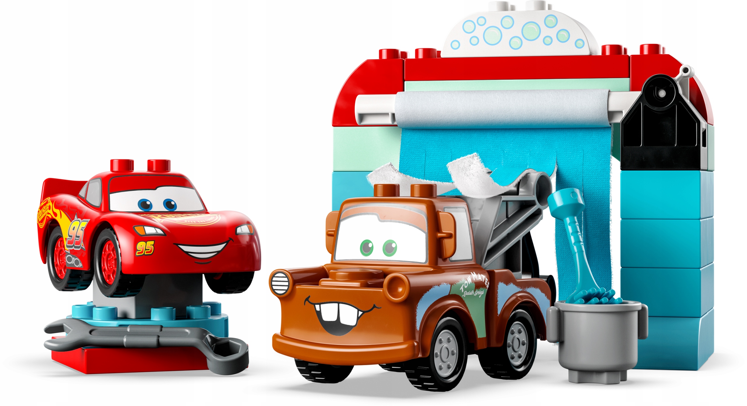LEGO DUPLO Lightning McQueen and Mater -autopesu 10996 EAN (GTIN) 5702017417790