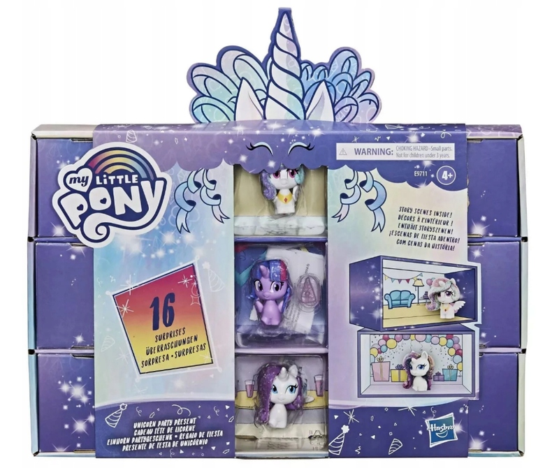 Hasbro My Little Pony Unicorn Party komplekt Brand Hasbro.