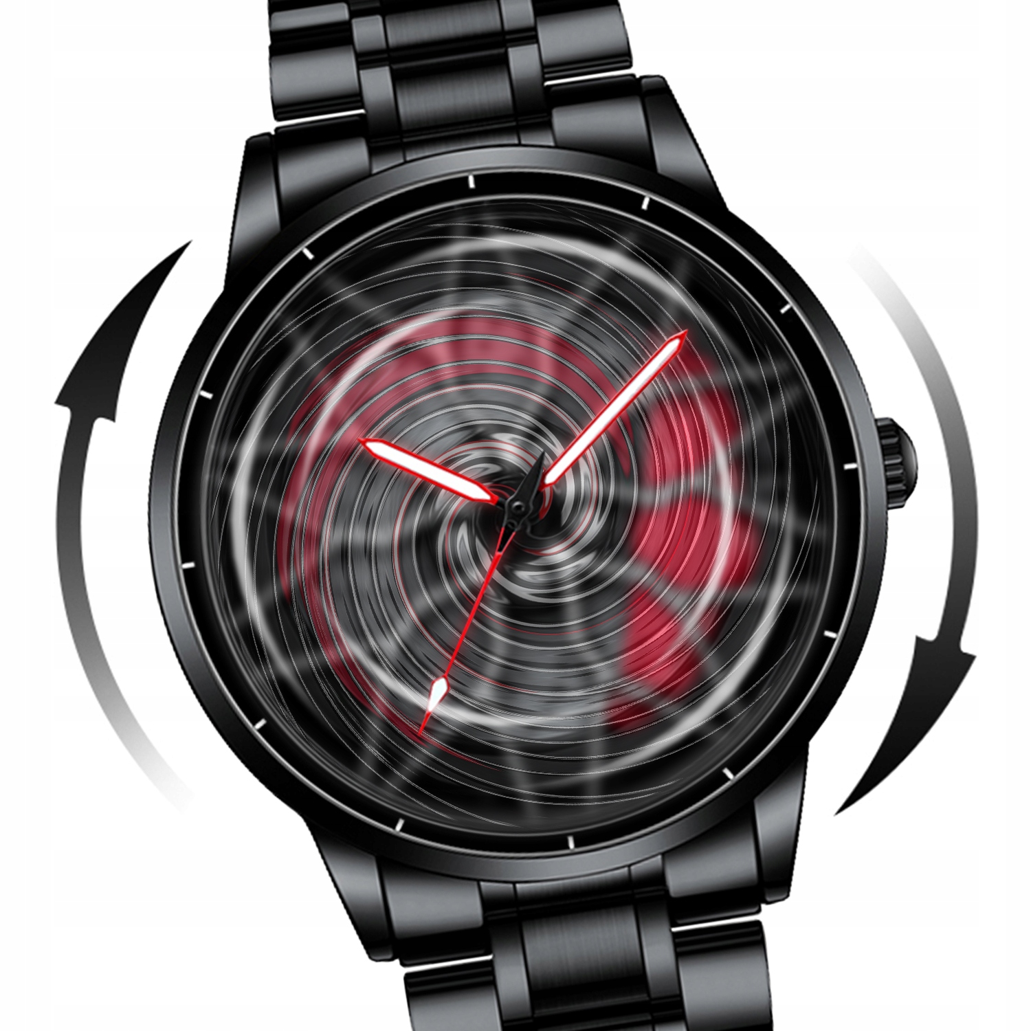Vyriškas laikrodis, besisukantis automobilio ratlankis SPINNS Kitos prekės ženklo