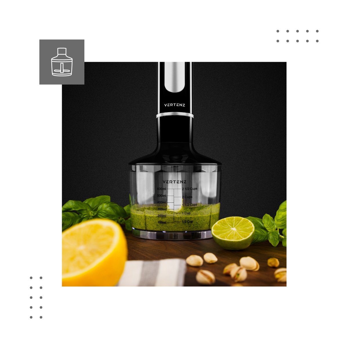 Vertenz Titan 40 minimalakser i pesto