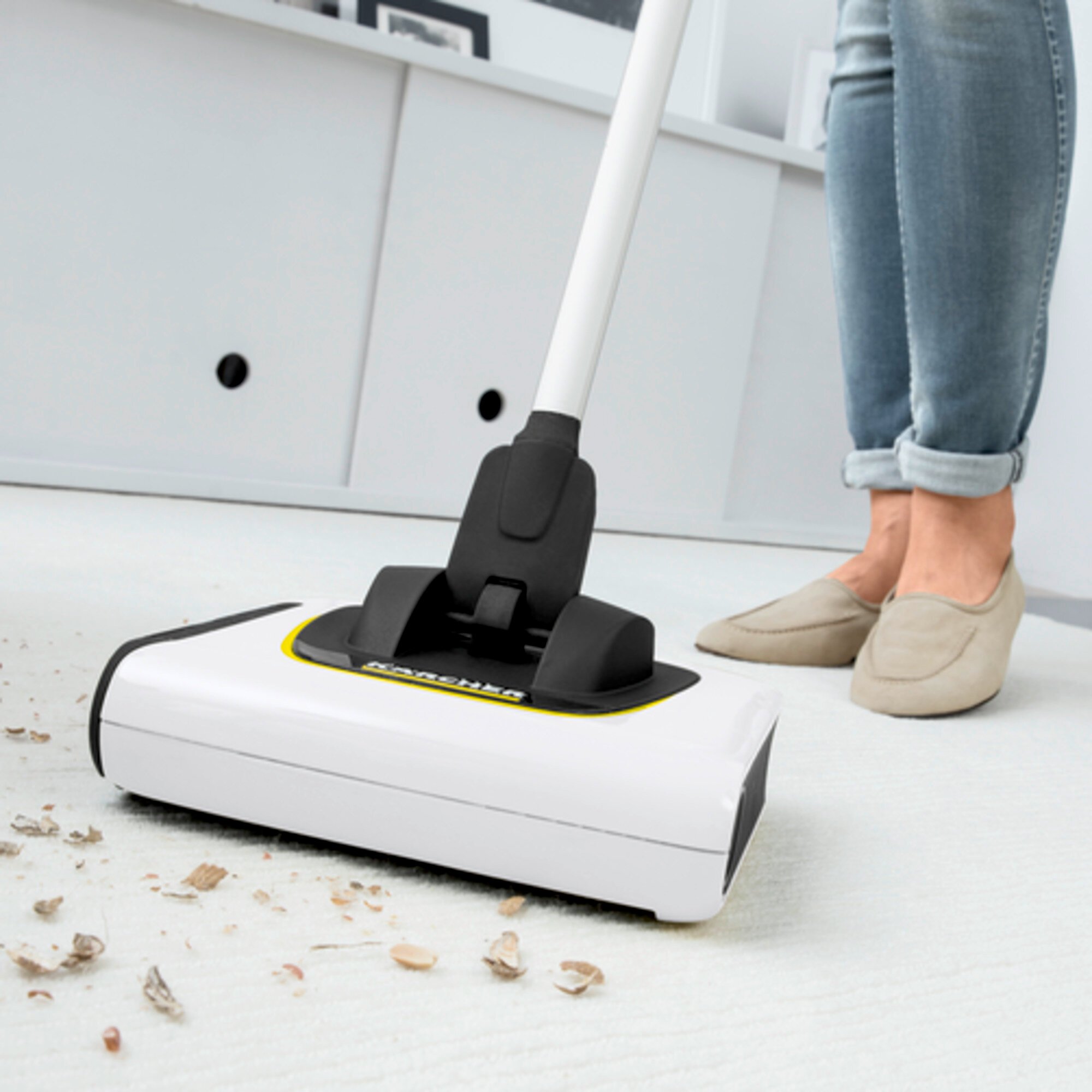 Belaidė šluotelė KB 5: Karcher Adaptyvi Valymo Sistema