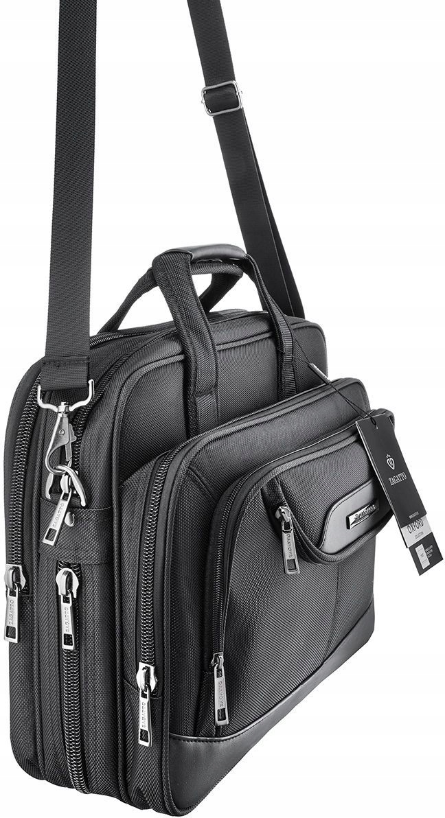 15,6"  nešiojamojo kompiuterio krepšys, verslo portfelis ant peties, vyriškas ir moteriškas ZAGATTO Packaging Status originalus