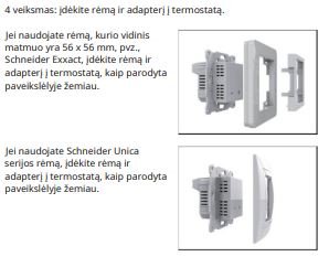 Rėmelis 106 termostatui