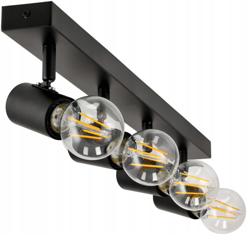 Ceiling Lamp LED Rail ADJUSTABLE 4x E27 LOFT Manufacturer's code Lampa Sufitowa LED Szyna 4XE27 Loft