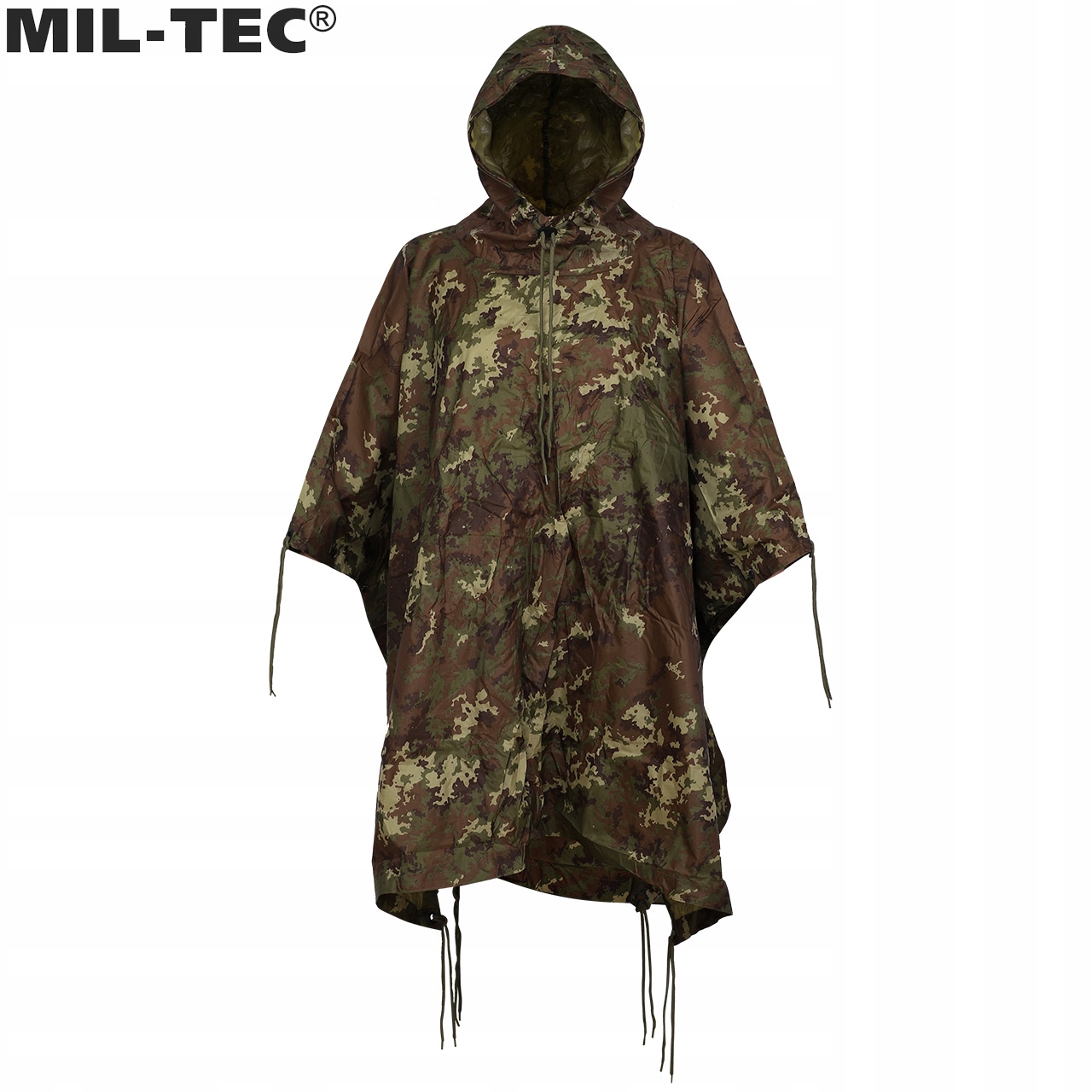 PELERYNA PRZECIWDESZCZOWA PONCHO Pałatka MIL-TEC CAMO MORO Vegetato +Gratis Kod producenta 10630042