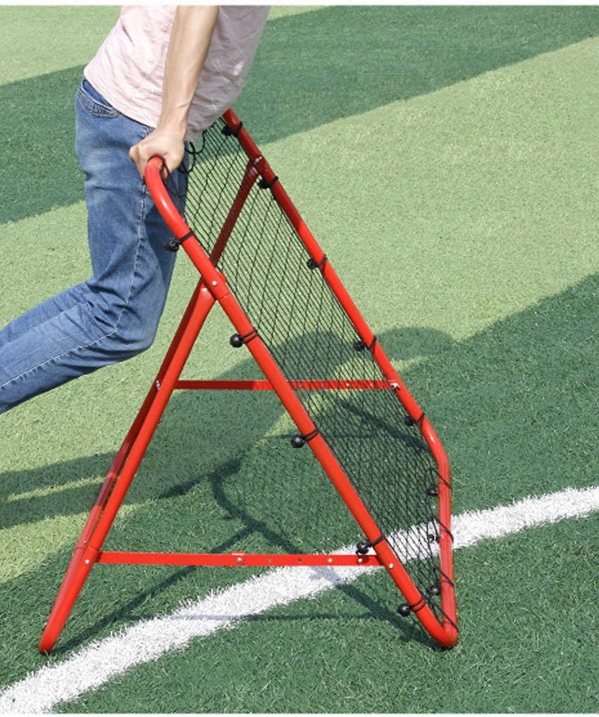 BRAMKA REBOUNDER TRENINGOWA PIŁKARSKA RAMA TRENAŻER PIŁKI NOŻNEJ 100x100 EAN (GTIN) 5907713390570