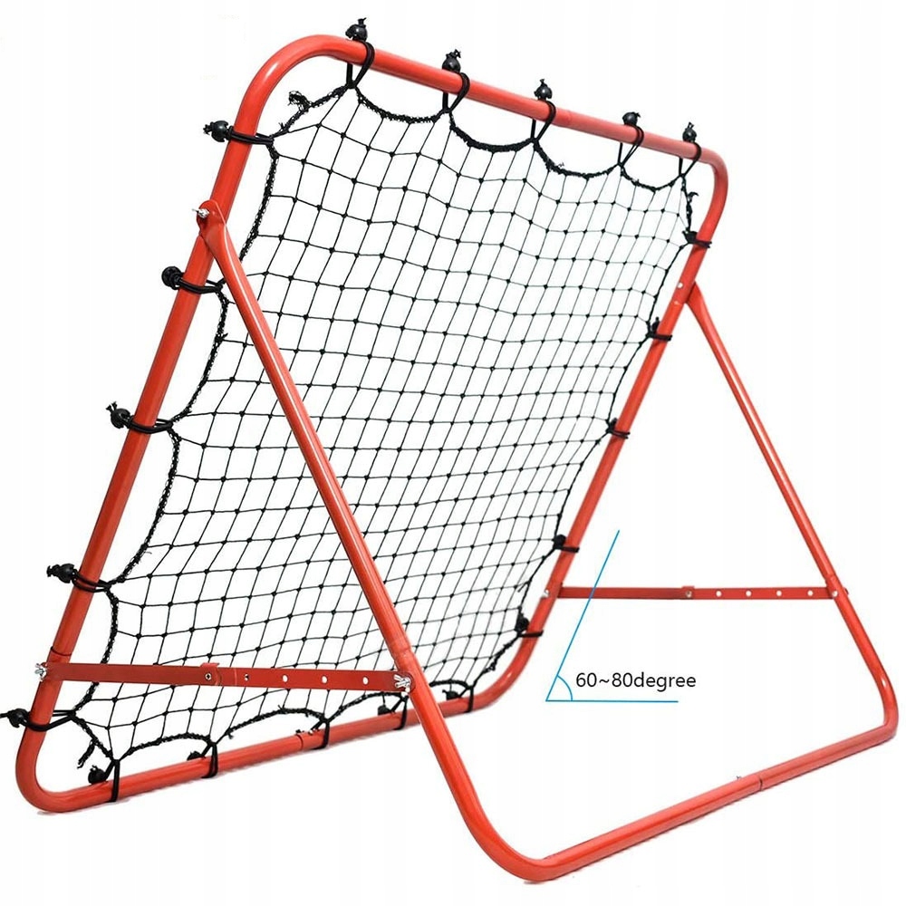 BRAMKA REBOUNDER TRENINGOWA PIŁKARSKA RAMA TRENAŻER PIŁKI NOŻNEJ 100x100 Wysokość bramki 96 cm