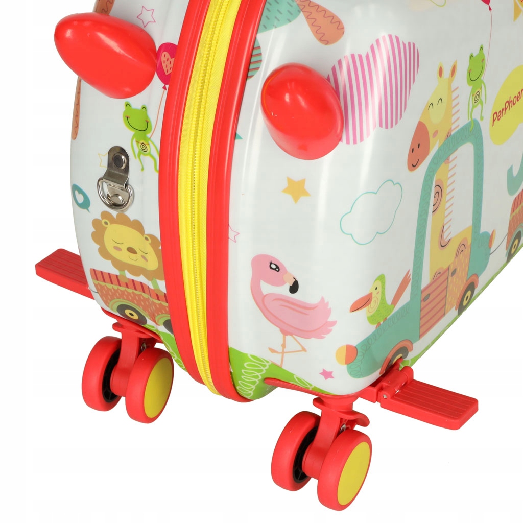 Vaikiškas kelioninis lagaminas rankinis bagažas ant ratų ZOO Gamintojo kodas 47302
