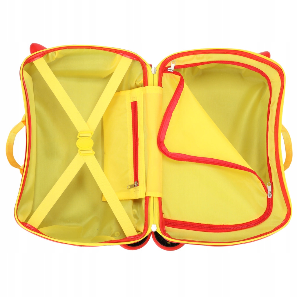 Vaikiškas kelioninis lagaminas rankinis bagažas ant ratų ZOO Prekės gylis 24,5 cm