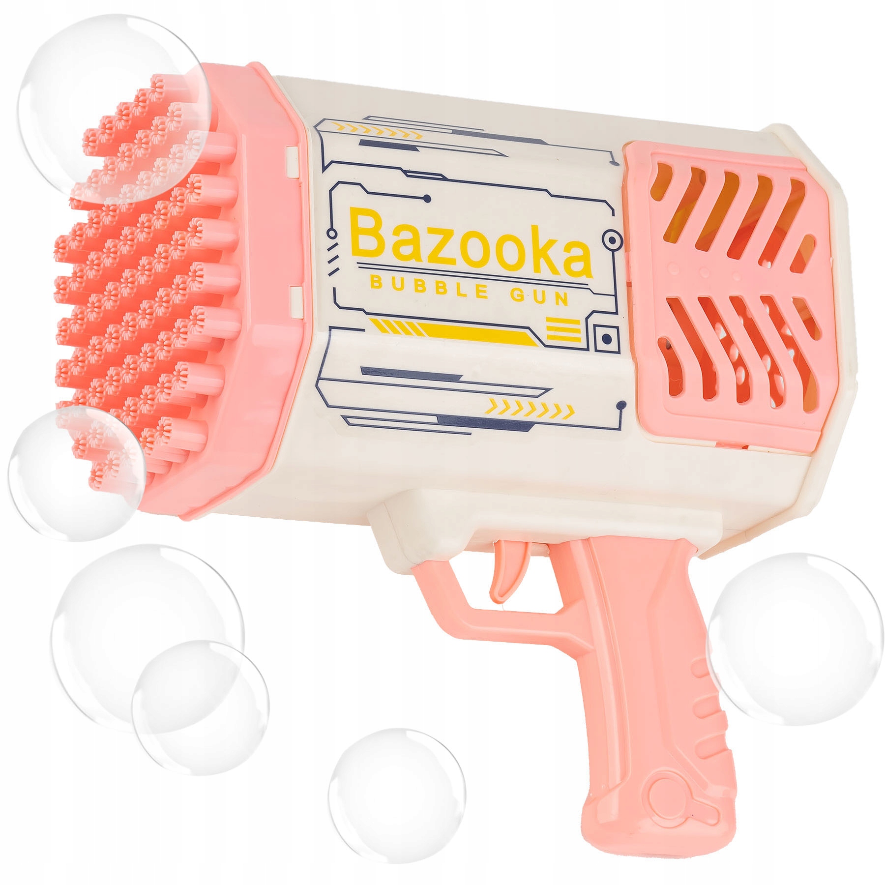 Burbulinis pistoletas Bazooka Bubble machine 69 skyles 2 x Liquid EAN (GTIN) 5907691107535