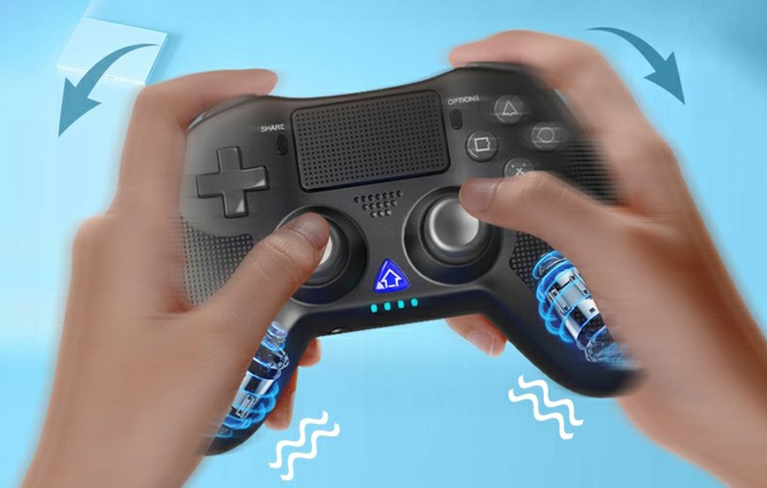 IPEGA WIRELESS GAME PAD VALDIKLIS BLUETOOTH TOUCHPAD PS4 PC ANDROID Pakuotės būklė: originali