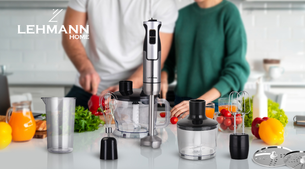 MOCNY BLENDER RĘCZNY WIELOFUNKCYJNY MIKSER 1200 W Zasilanie sieciowe