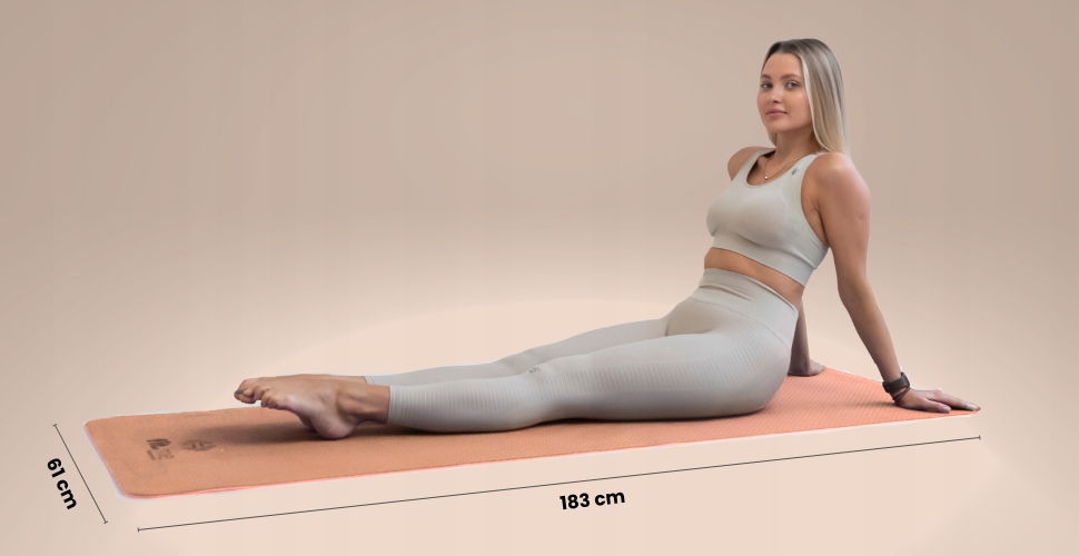 JOGA KILIMAS, ANTISLIDYMAS, KILIMAS MANTYBOS KILIMAS, DIDELIS, ILGUS, PATOGUS Gaminio svoris su atskira pakuote 0,9 kg