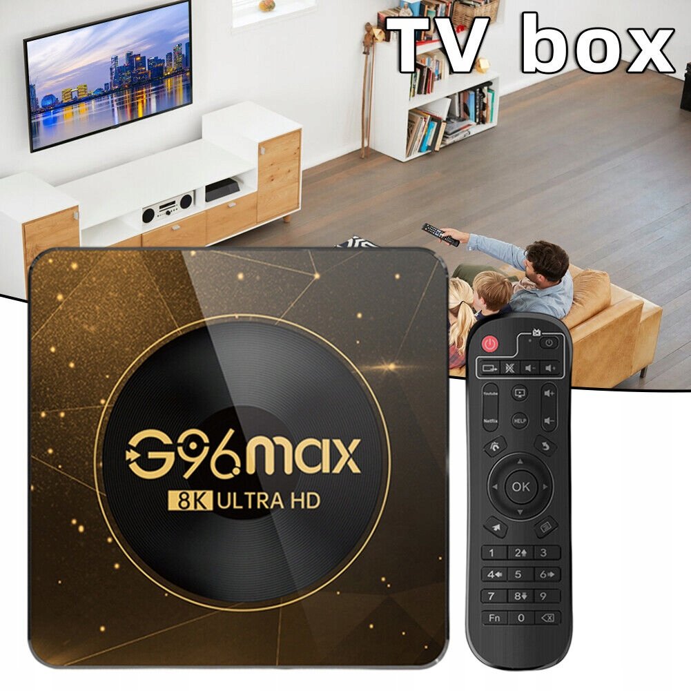 TV dėžutė G96max 2/16 GB Android 13.0 Wifi 6 Ultra HD Gamintojo kodas Box G96 Max