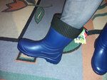 Guminiai batai Demar Lucy, mėlyni