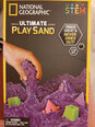 Kinetinio smėlio rinkinys National Geographic (purpurinis) kaina