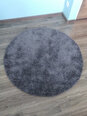 Ayyildiz kilimas LIFE round grey, 120X120 cm
