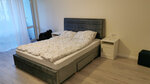 Кровать Abramo с ящиками, 160x200 см, серая цена