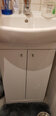 Шкафчик для ванной с раковиной Kolo Solo 50 см, белый