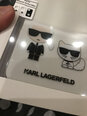 Telefono dėklas Karl Lagerfeld iPhone 12 Pro Max PC/TPU Karl & Choupette Cover Transparent