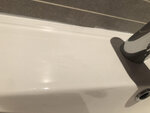 Шкафчик для ванной с умывальником Allegro 91 см, серый
