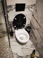 Tiger Urban tualetinis šepetys ir laikiklis, juodas