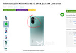 Xiaomi Redmi Note 10 5G, 64GB, Dual SIM, Lake Green