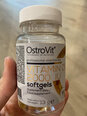 Maisto papildas Vitaminas D3 OstroVit Vitamin D3 2000 IU Softgels, 60 kapsulių