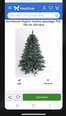 Dirbtinė eglė Virdžinija, snieguotomis viršūnėmis, PVC, 180 cm, 650 viršūnių kaina