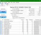 SSD|PATRIOT|P210|1TB|SATA 3.0|Įrašymo sparta 430 MBajtų/sek|skaitymo sparta 520 MBajtų/sek|2,5"|TBW 480 TB|P210S1TB25 kaina