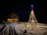 Finnlumor kalėdinė girlianda, 400 LED vėliavos stiebui