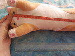 Pliušinis žaislas katinas rudas, 70 cm