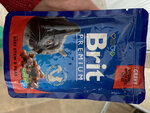 Brit Premium konservai katėms maišelyje Beef Stew&Peas 100g x 24vnt