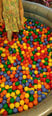Plastikiniai kamuoliai KiddyMoon, , geltona, 1200 vnt.