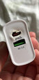 Сетевая зарядка HOCO C80A USB Quick Charge 3.0 + PD20W (3.1A) + Type-C-Lightning, белая цена