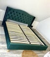Кровать Signal Meble Aspen Velvet 180x200 см, зеленая цена