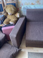 Sofa lova "Vuran" Tamsiai ruda kaina