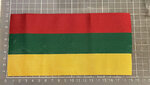 Lietuvos Respublikos trispalvė juostelė 100 mm, 0,2 m