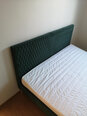Кровать Signal Meble Azurro Velvet, 160x200 cm, зелёный цена