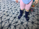 Детские носки J Poqobog, нескользящие, 6 пар, разноцветные